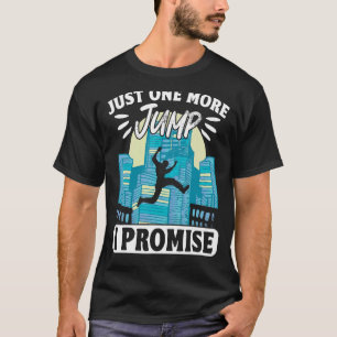 Camiseta Atleta de Traceur Freerunning y Parkour sólo uno m
