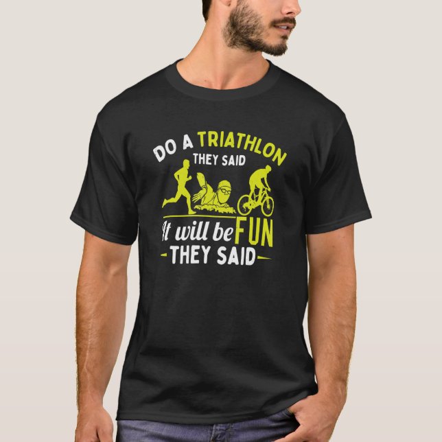 Camiseta Atleta de Triatlón (Anverso)