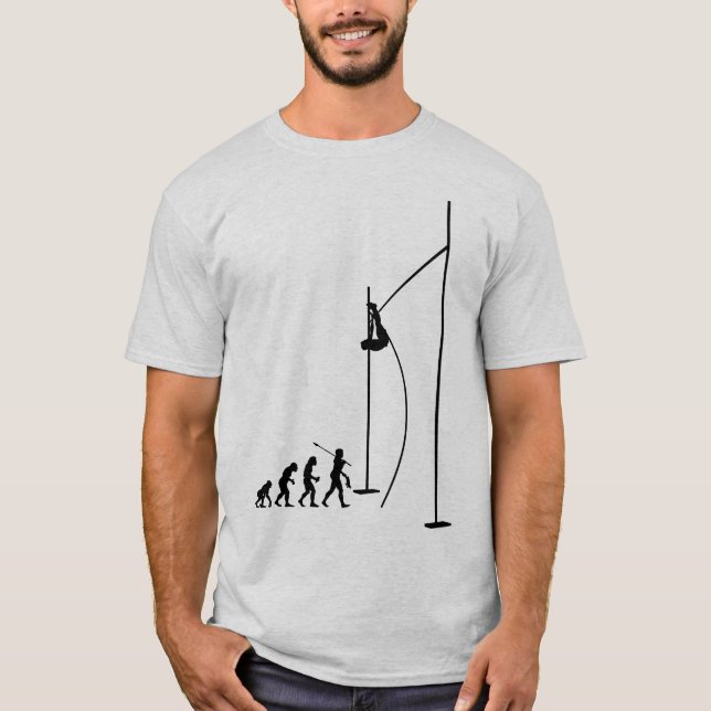 Camiseta Atleta del salto con pértiga (Anverso)