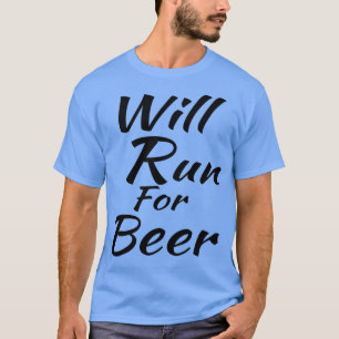 Camiseta ATLETA en ejecución correrá por la cerveza