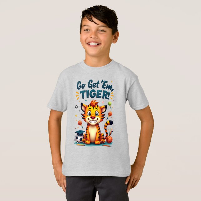 Camiseta Atleta Estudiante Tigre (Anverso completo)