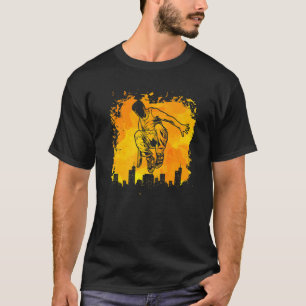 Camiseta Atleta extremo de parkour corredor de parkour dich