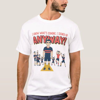 Camiseta Atleta Híbrido Divertido Me Apunté De Todos Modos