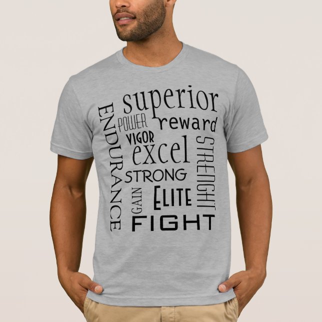 Camiseta Atleta inspirador (Anverso)