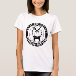 Camiseta Atleta Mascota bulldog Dejamos Que Los Perros Salg