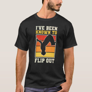 Camiseta Atleta Traceur Freerunning Backflip IVe B