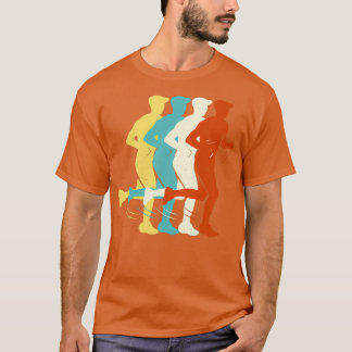 Camiseta Atletas de la competencia Triatlón de Carreras