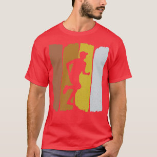 Camiseta Atletas de la competencia Triatlón de Carreras