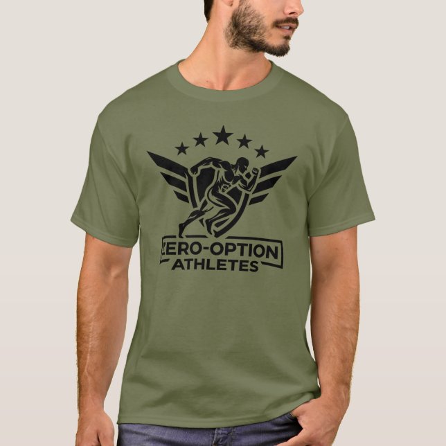 Camiseta Atletas de Opción Cero (Anverso)