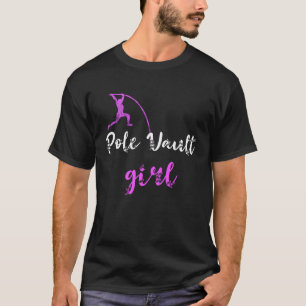 Camiseta Atletas de Pole Vault Chica Rod Jump Chicas