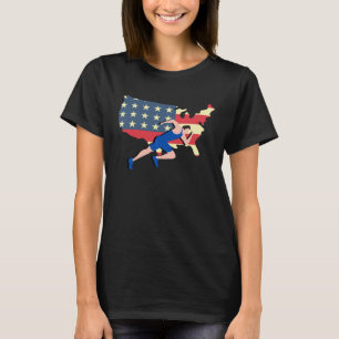 Camiseta Atletas olímpicos de Estados Unidos