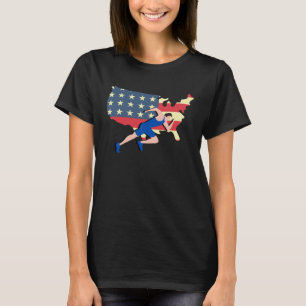 Camiseta Atletas olímpicos de Estados Unidos