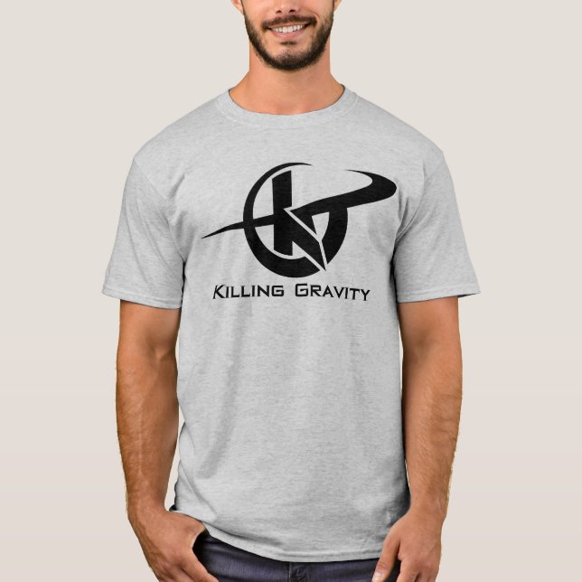 Camiseta atlética extrema de la gravedad de la (Anverso)