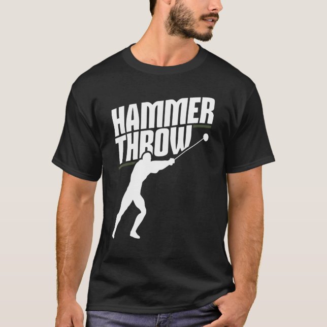 Camiseta Atlético de campo de pista de tirador de martillo (Anverso)
