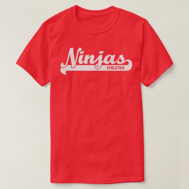 Camiseta Atletismo de Ninjas (Diseño del anverso)