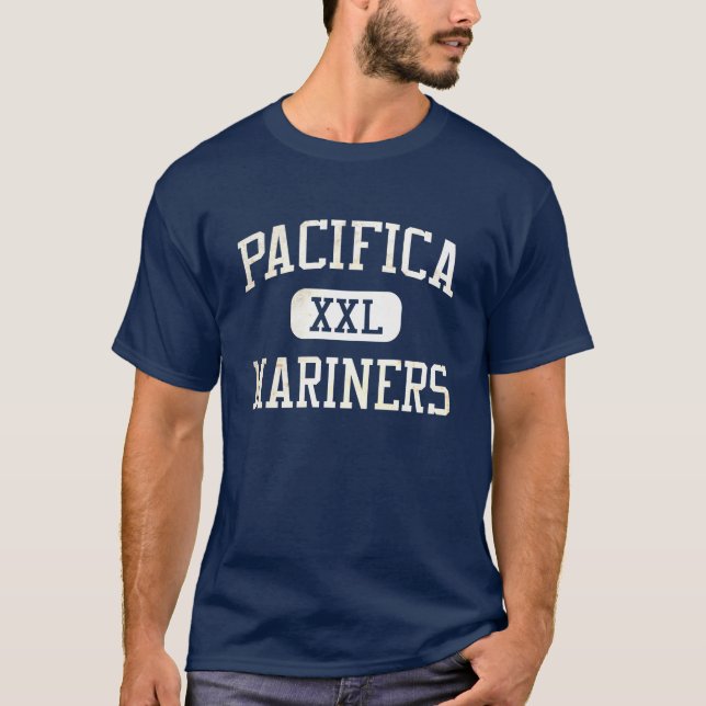 Camiseta Atletismo de Pacifica Mariners (Anverso)