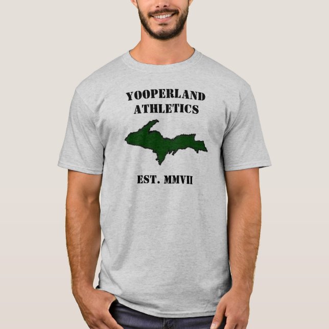 Camiseta Atletismo de Yooperland (Anverso)