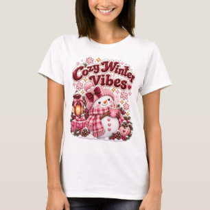 Camiseta Atmósfera acogedora de invierno Diseño personaliza
