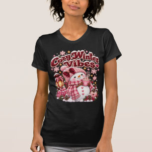 Camiseta Atmósfera acogedora de invierno Diseño personaliza