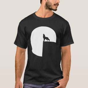 Camiseta Atmósfera de Lobo en la luna llena 1