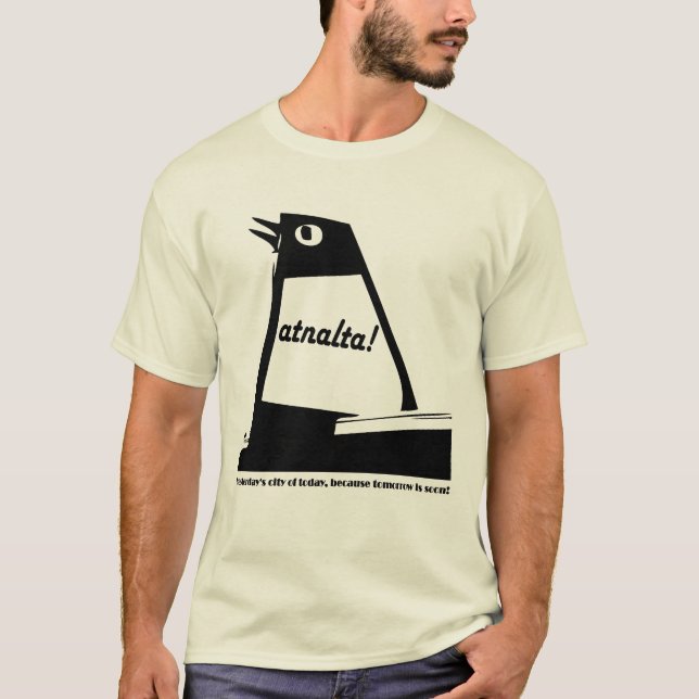 Camiseta ¡atnalta! Pollo grande (Anverso)