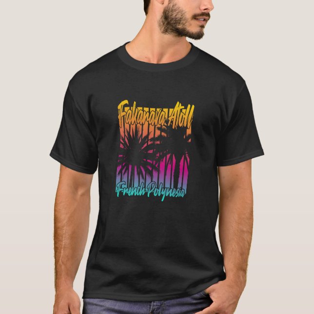 Camiseta Atolón de Fakarava (Anverso)