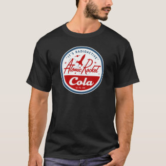 Camiseta atómica de la cola de Rocket