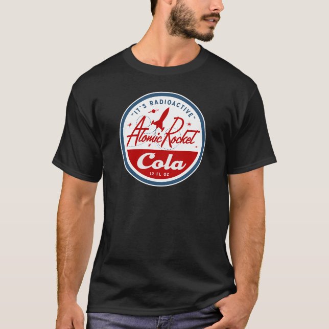 Camiseta atómica de la cola de Rocket (Anverso)