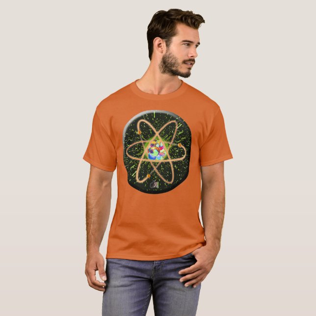 Camiseta atómica radical (Anverso completo)