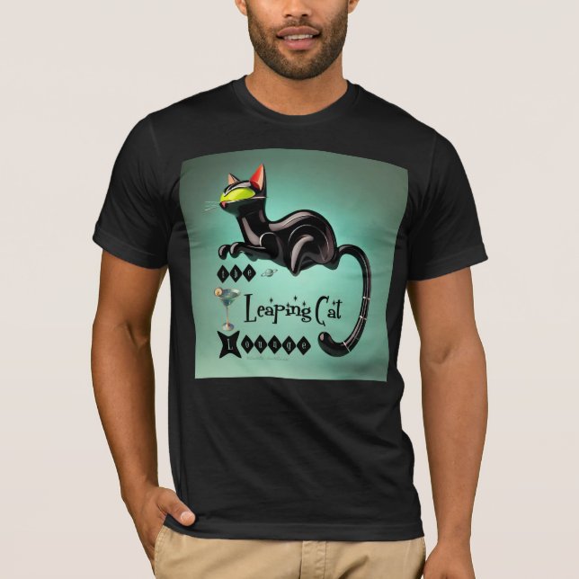 Camiseta Atómico Futurista El Salto Del Gato (Anverso)
