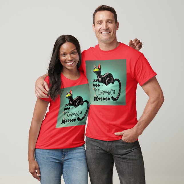 Camiseta Atómico Futurista El Salto Del Gato (Unisexo)