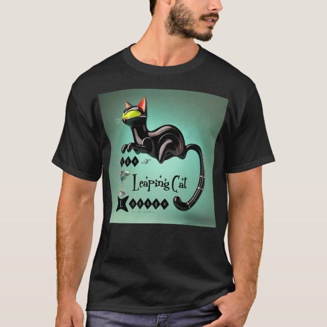 Camiseta Atómico Futurista El Salto Del Gato (Anverso)