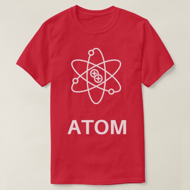 Camiseta Átomo (Diseño del anverso)