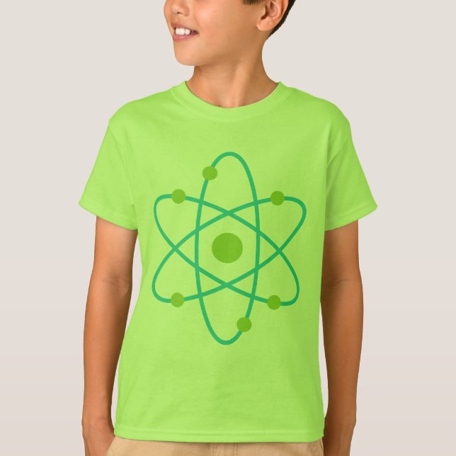 Camiseta Átomo de ciencia (Anverso)