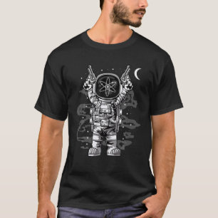 Camiseta Átomo De Moneda Astronauta Cosmos A La Cripta De L