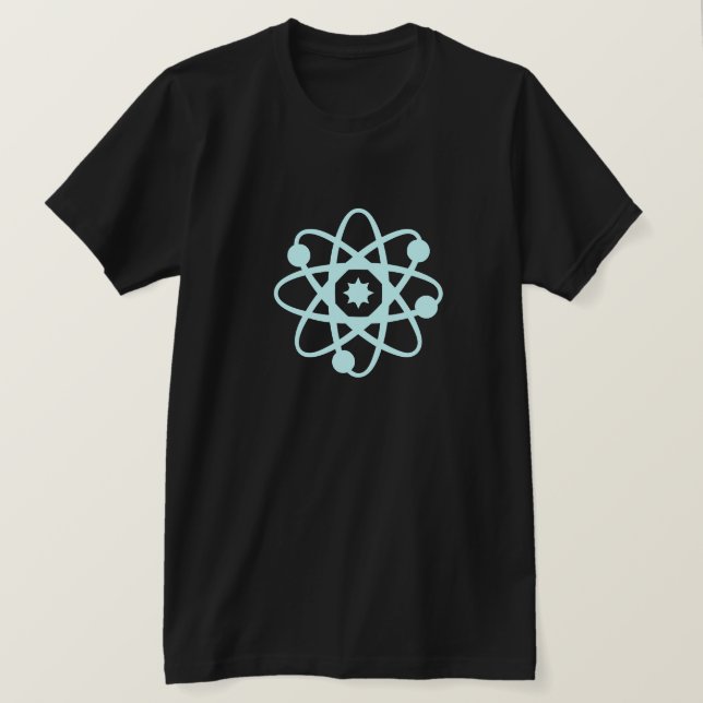 Camiseta Átomo retro (Anverso del diseño)