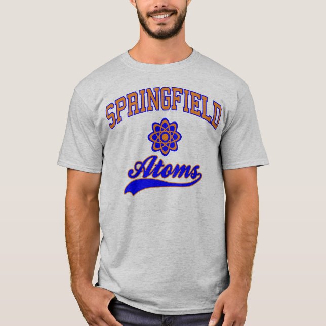 Camiseta Átomos de Springfield (Anverso)