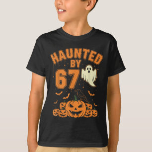 Camiseta Atormentado Por 67 – Fantasma Divertido Y Calabaza