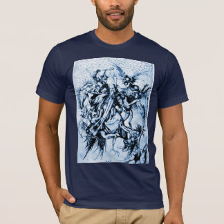 Camiseta atormentado por los demonios