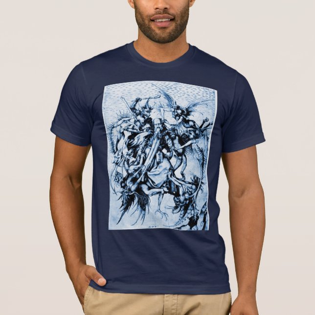 Camiseta atormentado por los demonios (Anverso)