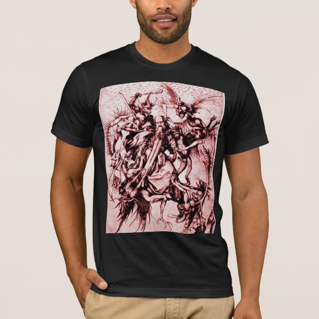 Camiseta Atormentado por los demonios (Anverso)