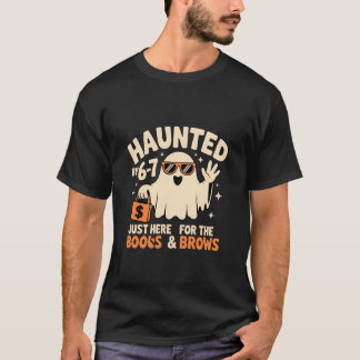 Camiseta Atormentado por un divertido diseño de fantasma de