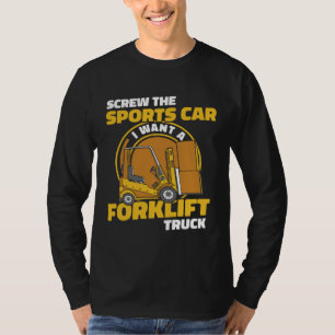 Camiseta Atornille El Conductor De Almacén De Coche Deporti