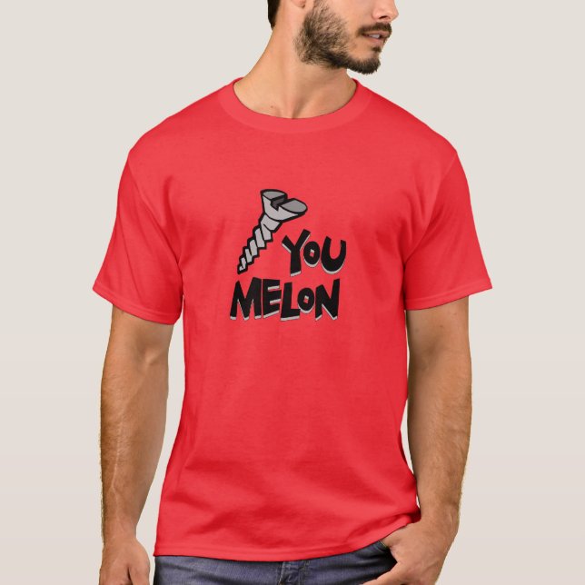 Camiseta Atorníllele melón (Anverso)