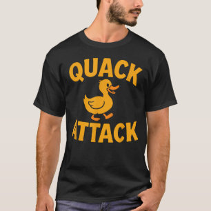 Camiseta Atque de cuac divertido pato humor retro lindo