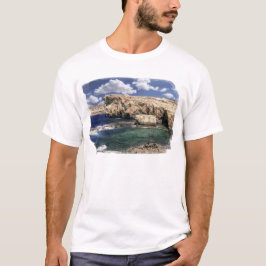 Camiseta Atracción De La Ventana De Azure En La Isla De Goz