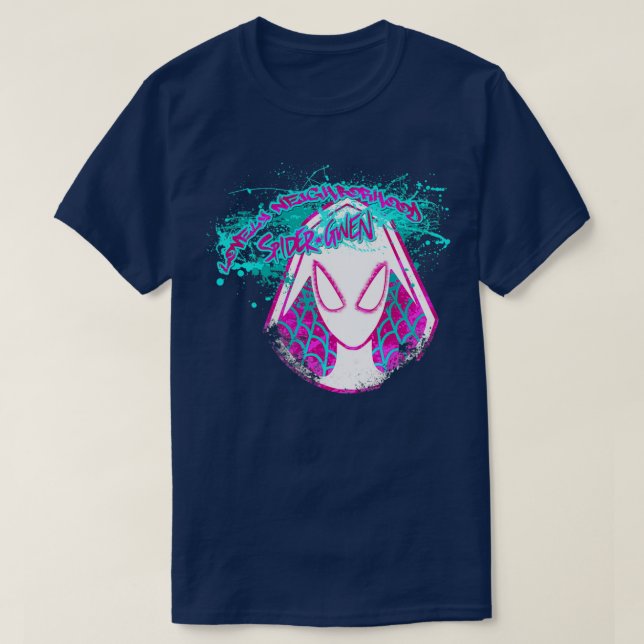 Camiseta Atractivo Barrio Spider-Gwen  (Diseño del anverso)