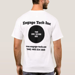 Camiseta Atractivo con logotipo de la empresa personalizado
