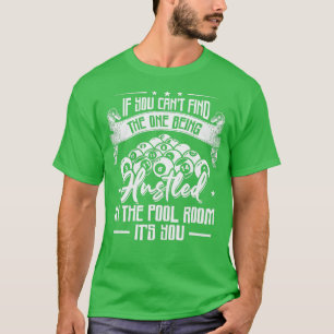 Camiseta Atractivo En La Piscina Billiard Snooker