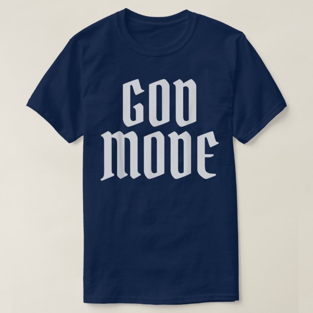 Camiseta Atractivo en modo de Dios (Diseño del anverso)